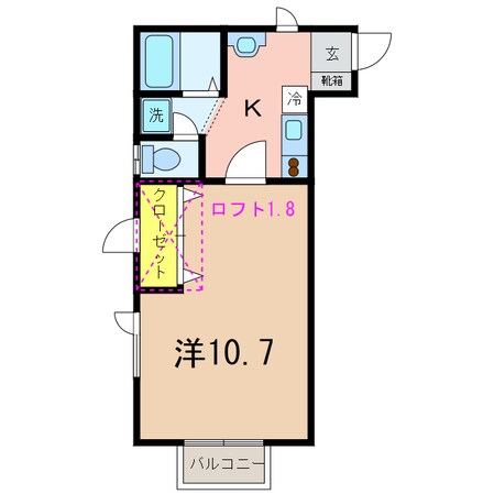 クレインの物件間取画像